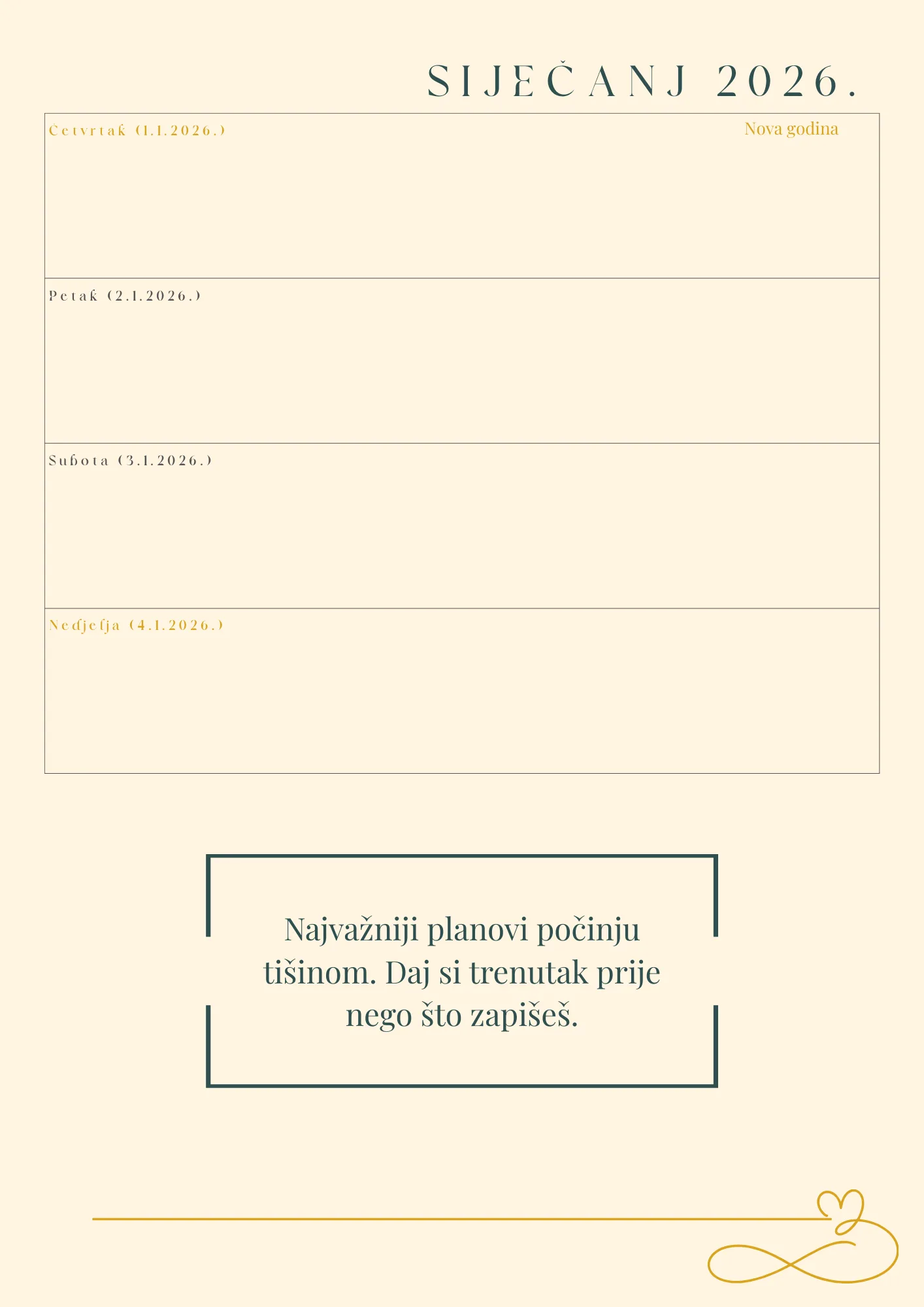 Infinity planer – digitalna verzija (PDF za ispunjavanje) - Slika 5