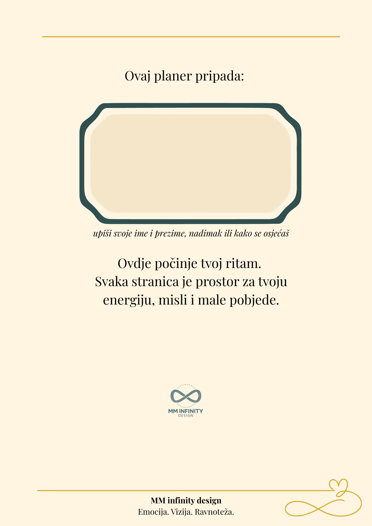 Infinity planer – digitalna verzija (PDF za ispunjavanje) - Slika 2