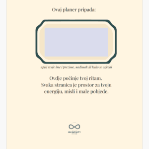 Infinity planer – digitalna verzija (PDF za ispunjavanje)